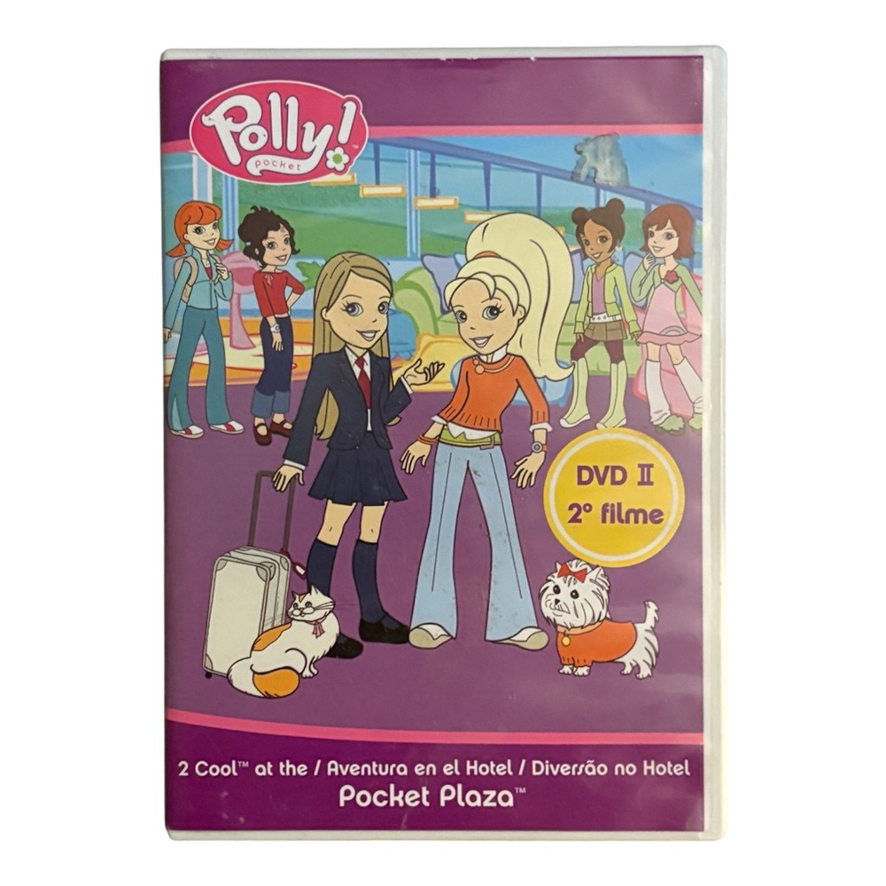 Polly Pocket Pocket Plaza DVD - Purple